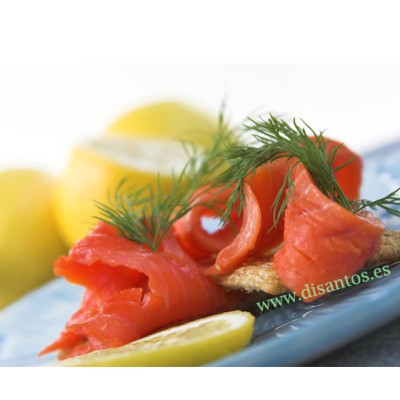 SALMON AHUMADO SOBRES 100 GRS