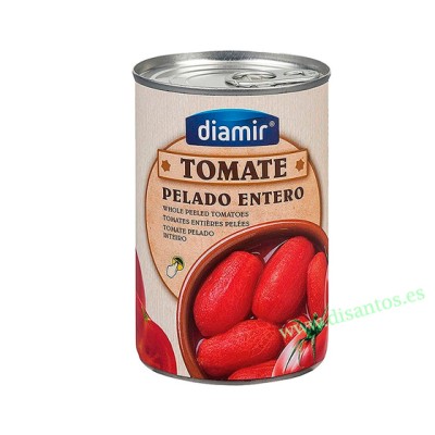 TOMATE ENTERO PELADO 5KG DIAMIR R-5058