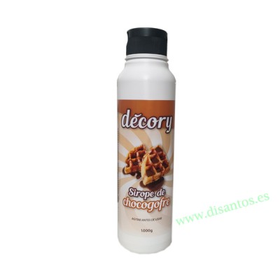 Sirope de chocogofre 1 kg decory. Zukan.