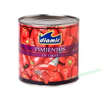 PIMIENTO MORRON TIRAS 3KG 6UND DIAMIR R-5758