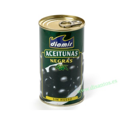 ACEITUNA NEGRA 150GR. S/HUESO DIAMIR R-5573