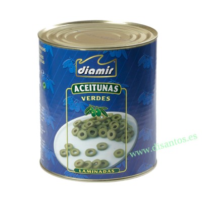 ACEITUNAS VERDES LAMINADAS 3 KG R-5323