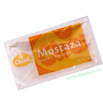 MOSTAZA CHOVI BOLSITAS 5 GRS