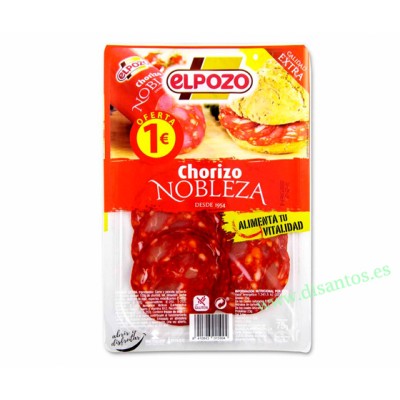 CHORIZO ALL NATURAL 80 GR EL POZO